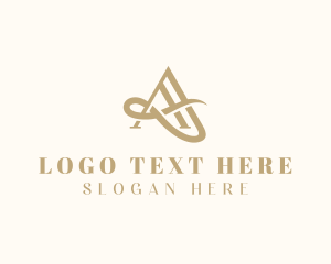 Upmarket - Luxury Boutique Letter A logo design