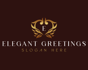 Decorative Luxury Crest logo design