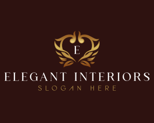 Decorative Luxury Crest logo design