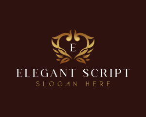 Decorative Luxury Crest logo design