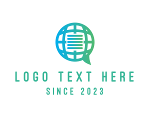 Message - Global International Message logo design