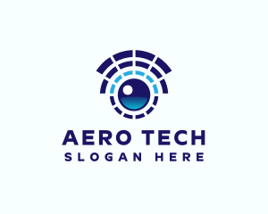 Tech Eye Surveillance logo design