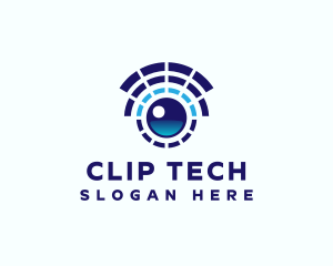 Tech Eye Surveillance logo design