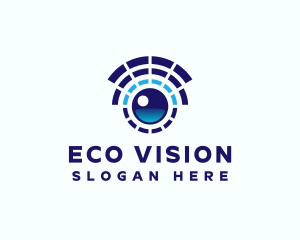 Tech Eye Surveillance logo design