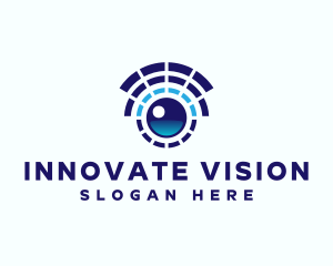 Tech Eye Surveillance logo design