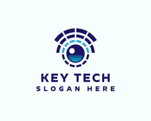 Tech Eye Surveillance logo design