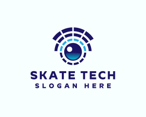 Tech Eye Surveillance logo design