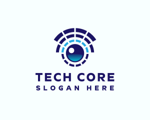 Tech Eye Surveillance logo design