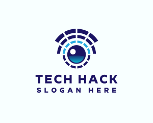 Tech Eye Surveillance logo design