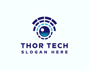 Tech Eye Surveillance logo design