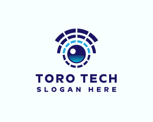 Tech Eye Surveillance logo design