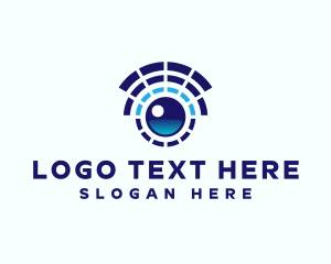 Sight - Tech Eye Surveillance logo design