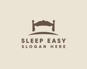 Furniture Bed  Pillow logo design