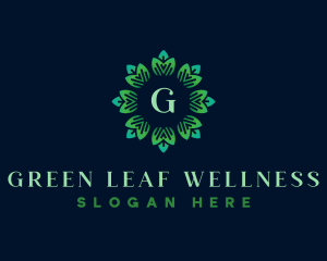 Leaf Nature Wellness logo design