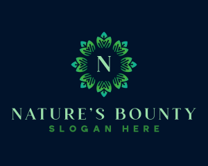 Leaf Nature Wellness logo design