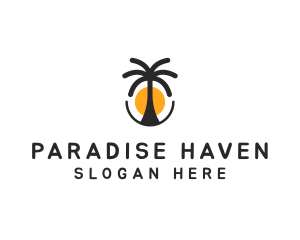 Tourist Spot Paradise logo design