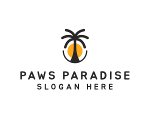 Tourist Spot Paradise logo design