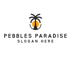 Tourist Spot Paradise logo design