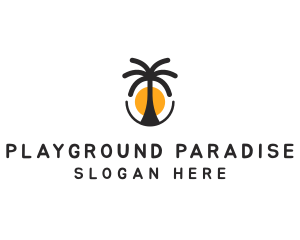 Tourist Spot Paradise logo design