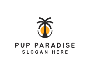 Tourist Spot Paradise logo design