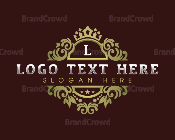 Elegant Royal Foliage Logo