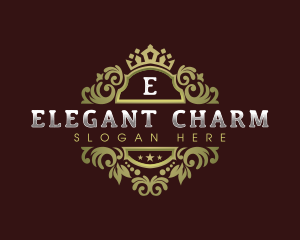 Elegant Royal Foliage logo design