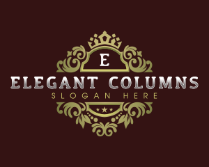 Elegant Royal Foliage logo design