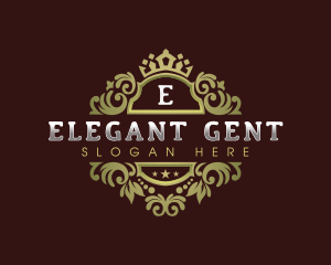 Elegant Royal Foliage logo design