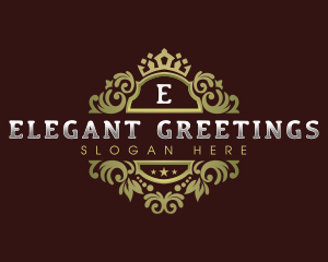 Elegant Royal Foliage logo design