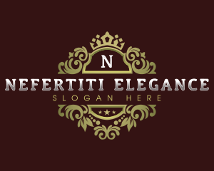 Elegant Royal Foliage logo design