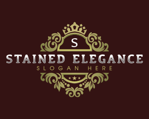 Elegant Royal Foliage logo design