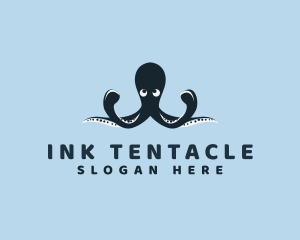 Octopus - Aquatic Octopus Animal logo design