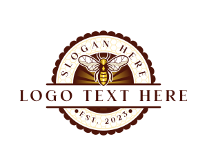 Organic - Bumblebee Organic Honey logo design