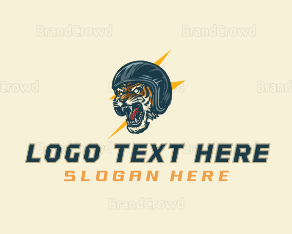 Tiger Rider Helmet Logo