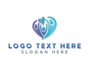 Organization - People Heart Community logo design