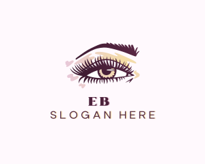 Beautician - Beauty Eyelash Threading logo design