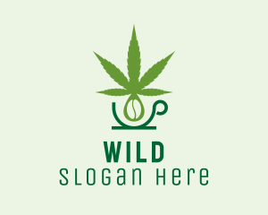 Herbal Marijuana Cafe Logo