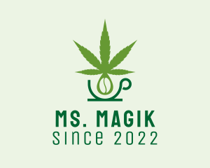 Beverage - Herbal Marijuana Cafe logo design