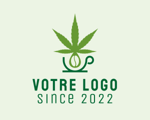 Marijuana Dispensary - Herbal Marijuana Cafe logo design
