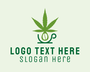 Herbal Marijuana Cafe Logo