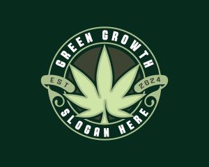 Medical Organic Weed logo design