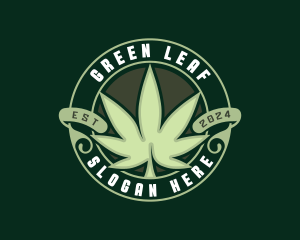 Medical Organic Weed logo design