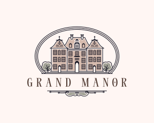 Mansion - Mansion Property Residence logo design