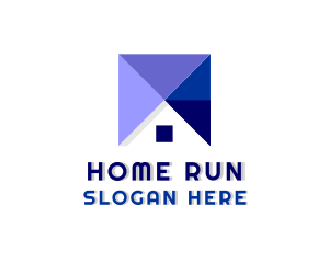 Home Roof Window logo design