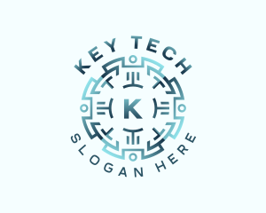 Cyber Tech Developer logo design