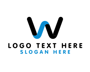 Digital - Generic Tech Letter W logo design