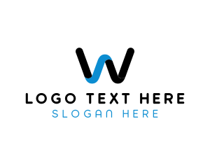 Firm - Generic Tech Letter W logo design