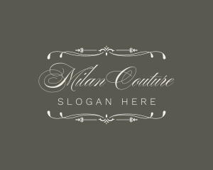 Classic Calligraphy Wordmark logo design