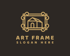 Frame - House Frame Realty logo design