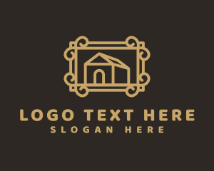 Image - House Frame Realty logo design